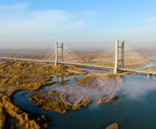 【尊龙时凯 | 项目动态】第四师可克达拉市特大桥项目被冠名为2019年度公路水运建设平安工程